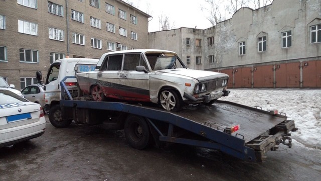 фото эвакуация автомобиля в новокузнецке