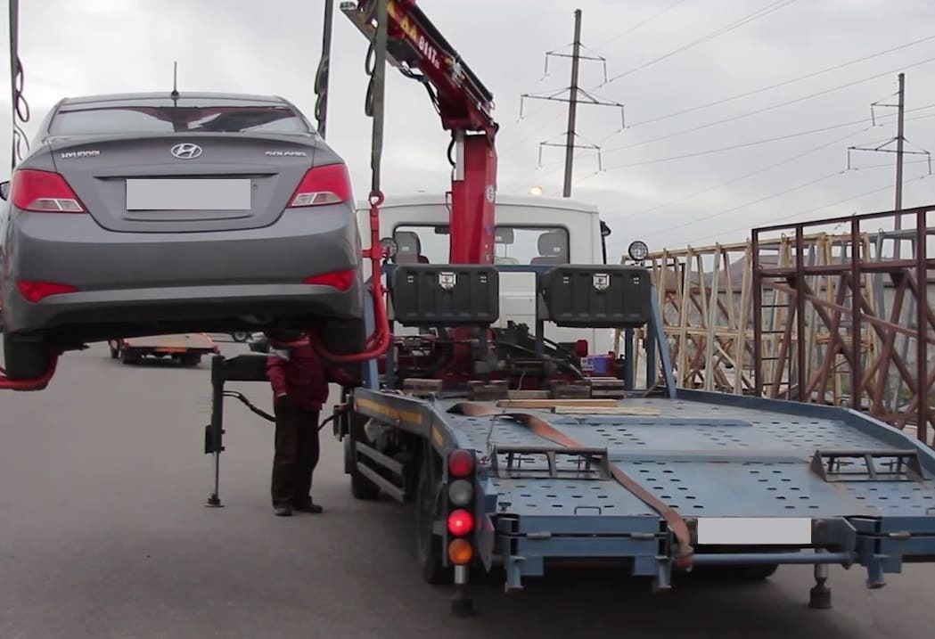 фото эвакуатор манипулятор 